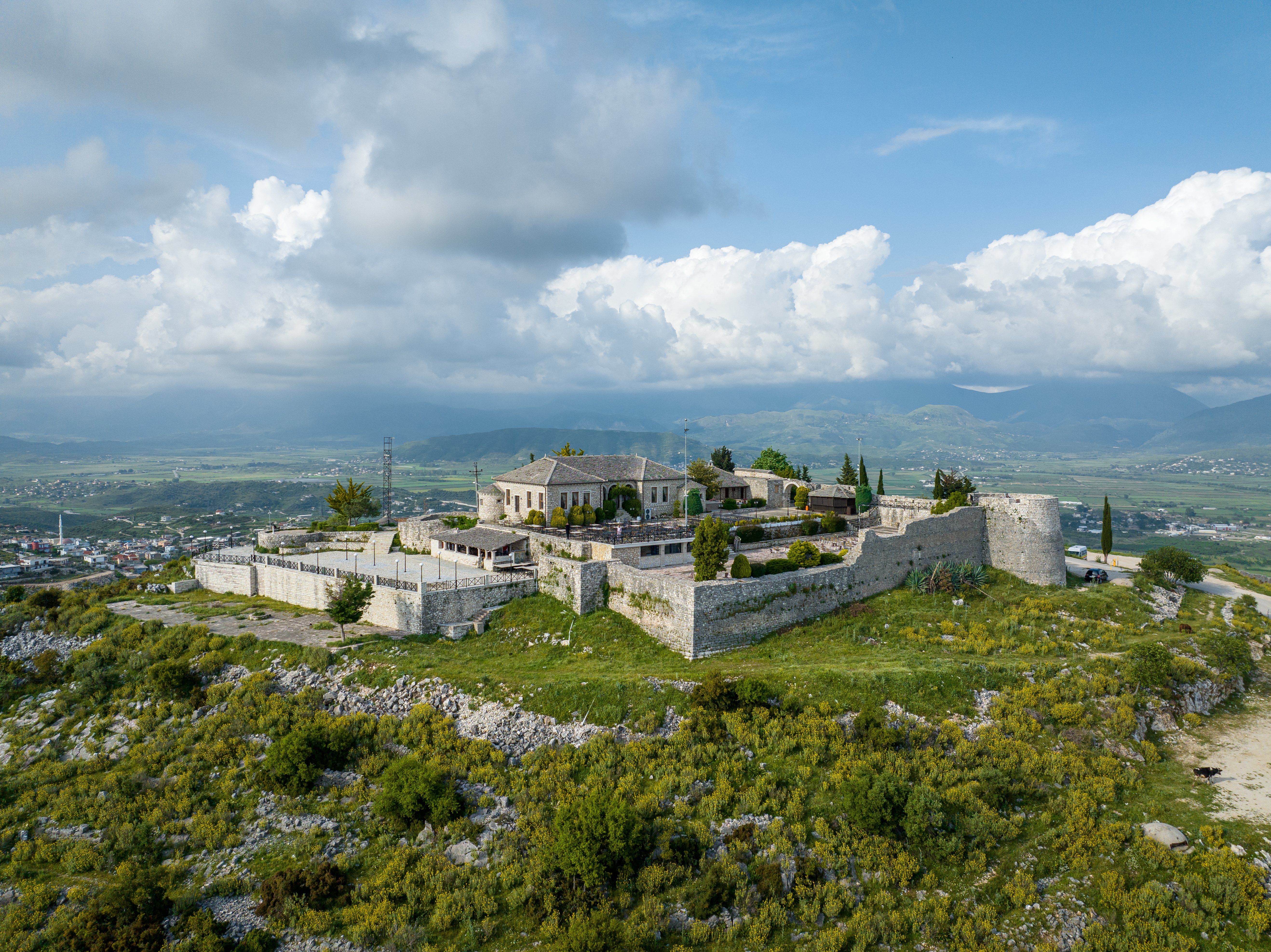 Lëkurësi Castle - Main view in Sarandë, Albania